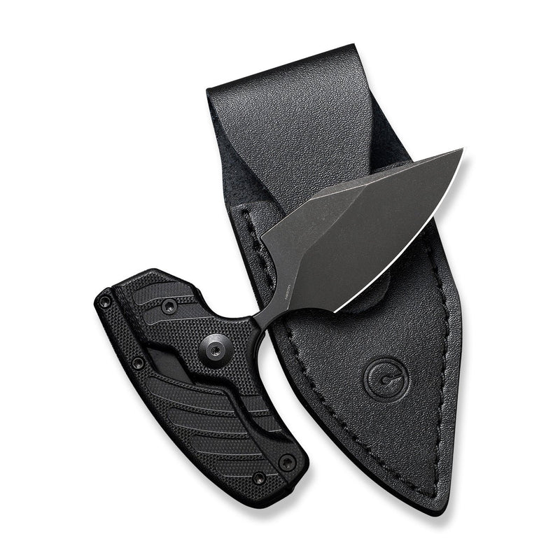 CIVIVI Typhoeus Black G10 Handle Stonewashed 14C28N Blade 2.27"