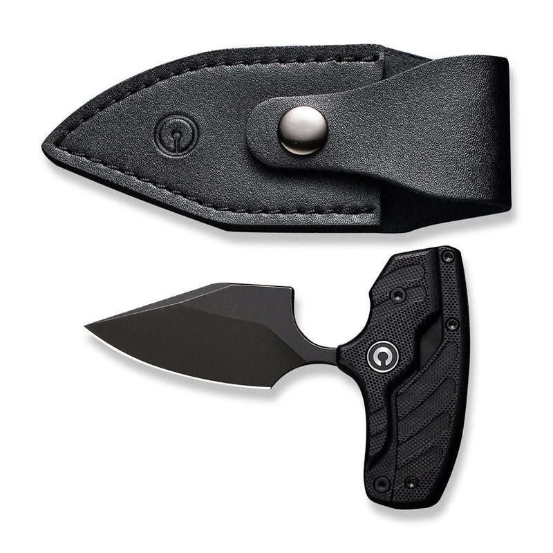 CIVIVI Typhoeus Black G10 Handle Stonewashed 14C28N Blade 2.27"