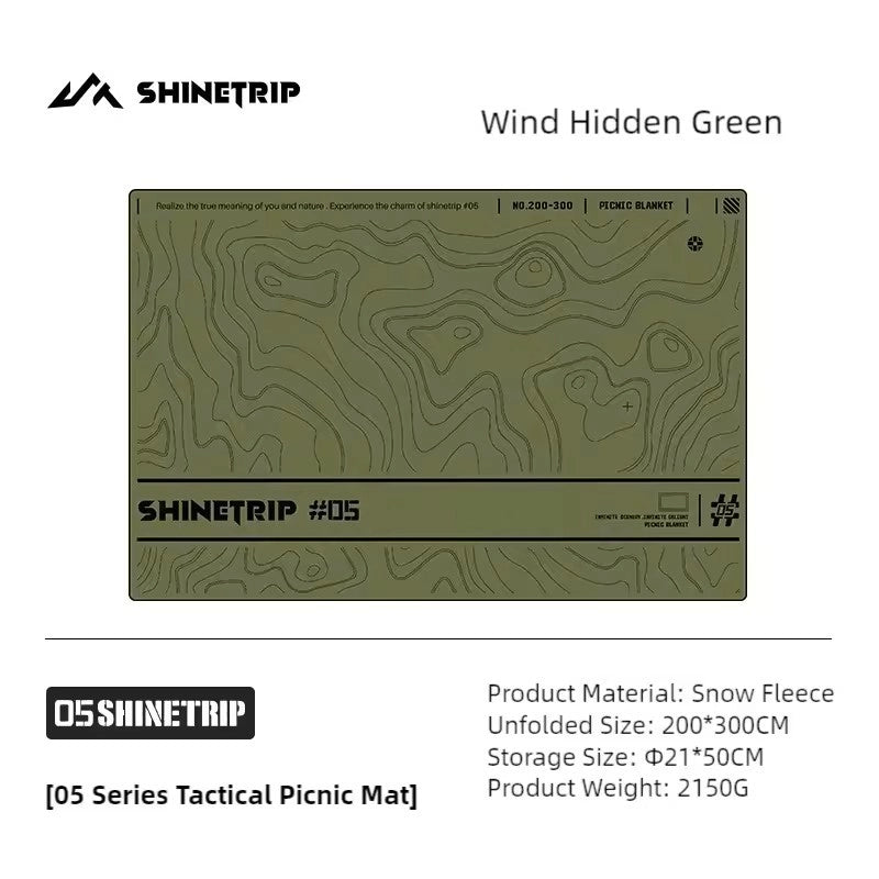 ShineTrip Tactical Picnic Blanket