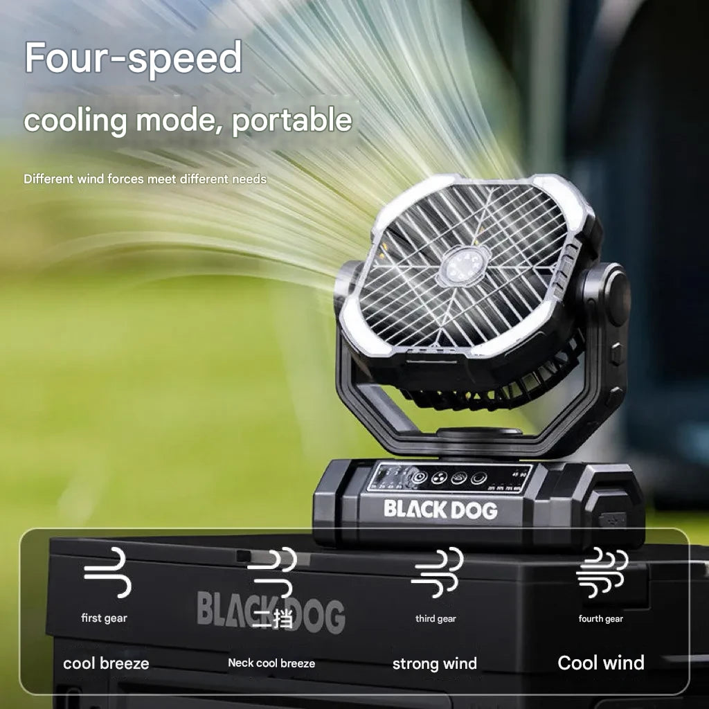 Blackdog Strong Attack Outdoor Camping Fan