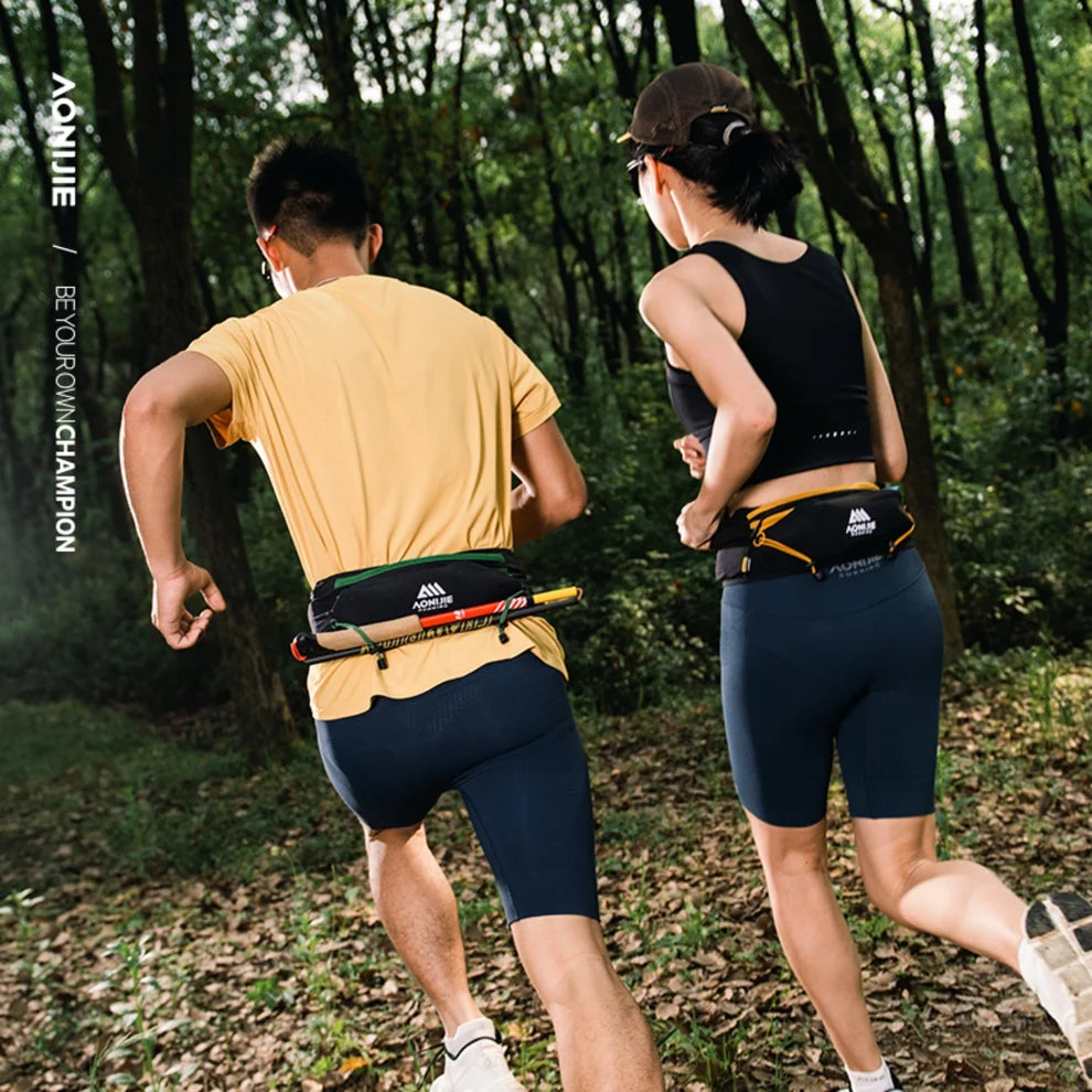 AONIJIE 360° Storage Waist Pack w/ 500ml Water Bottle -W8141