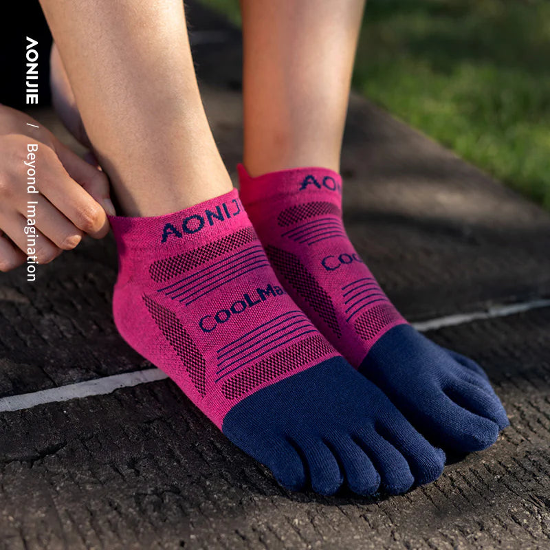 AONIJIE Five Fingers Socks 3/PK