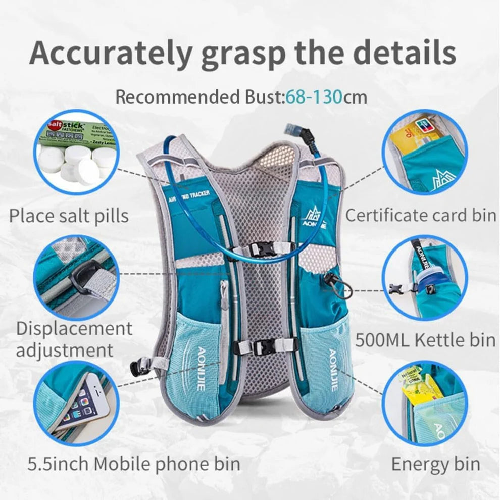 AONIJIE 5L Hydration Running Vest - E913S