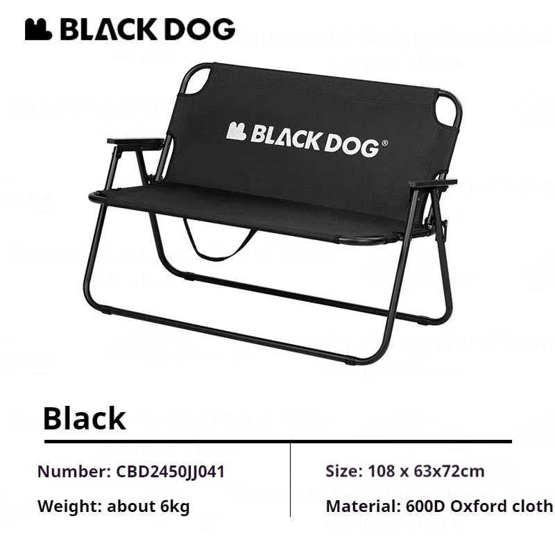 Blackdog Two Person Folding Chair