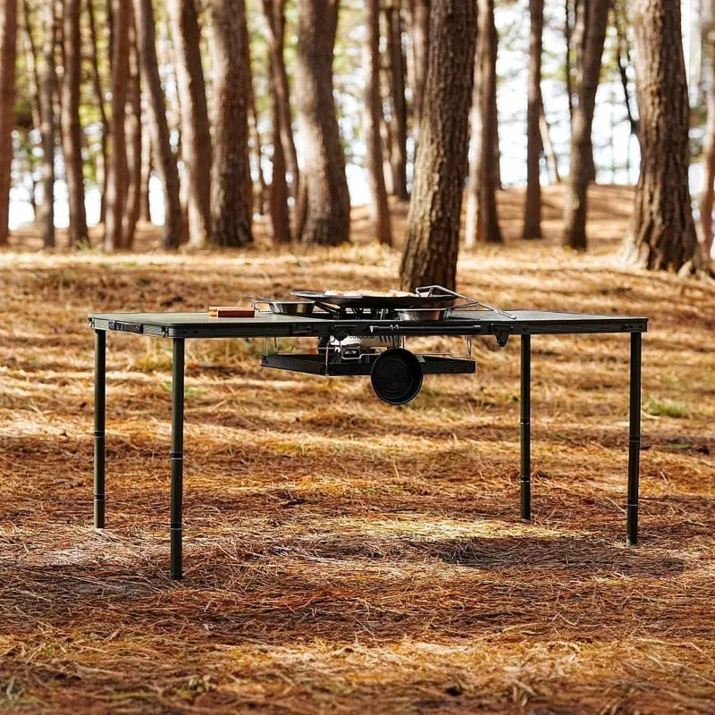 KZM Wild Field 3 Folding BBQ Table