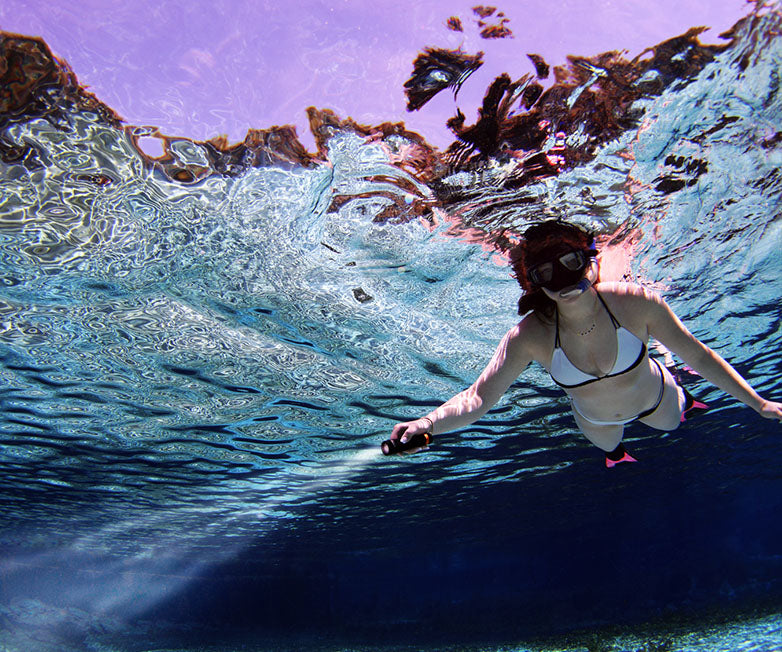 OrcaTorch D530 Dive Light with SOS Cold White 1500L