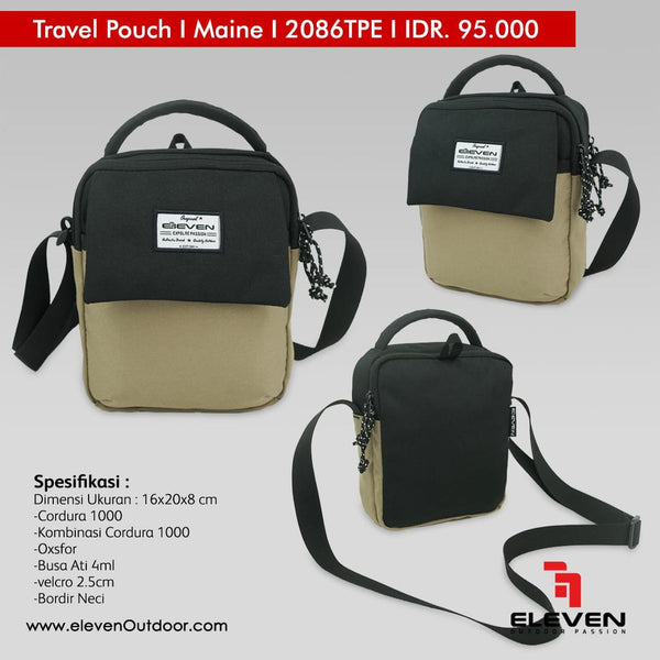 Eleven Travel Pouch Maine