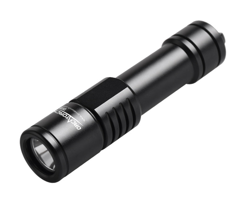 OrcaTorch D520 Dive light USB-C Battery Black 1000L