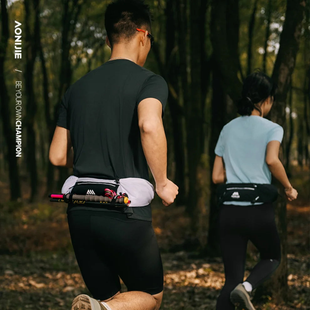 AONIJIE Running Waist Pack w/ 500ml Soft Flask-W8138