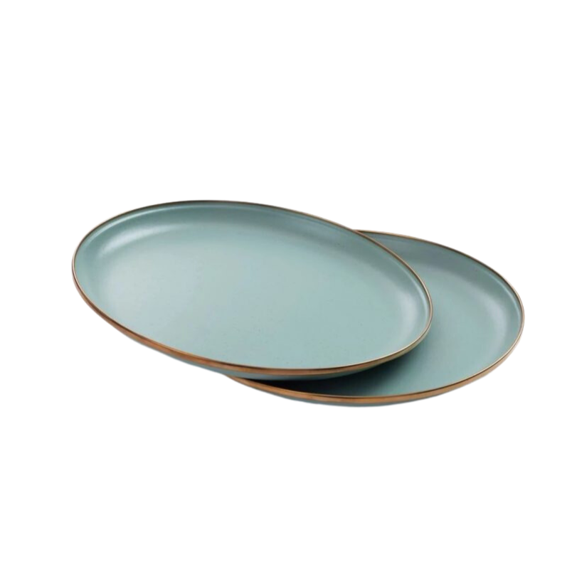 BAREBONES Enamel Salad Plates 2PK