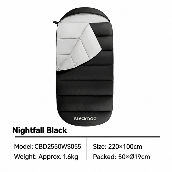 Blackdog Cloud Nest Eggshell Sleeping Bag