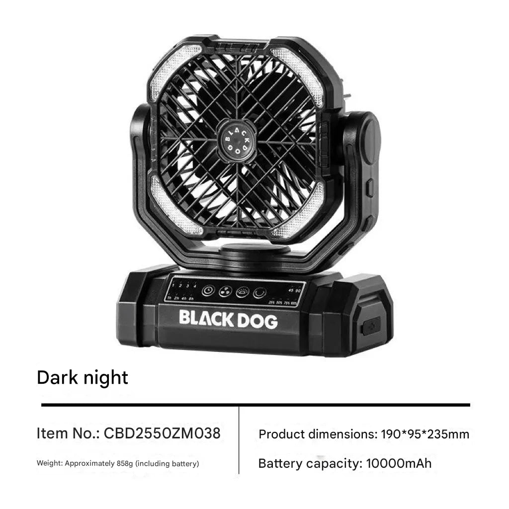 Blackdog Strong Attack Outdoor Camping Fan