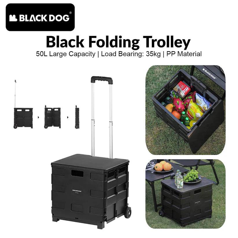 Blackdog Star Orbital-Pull Rod Folding Storage Cart