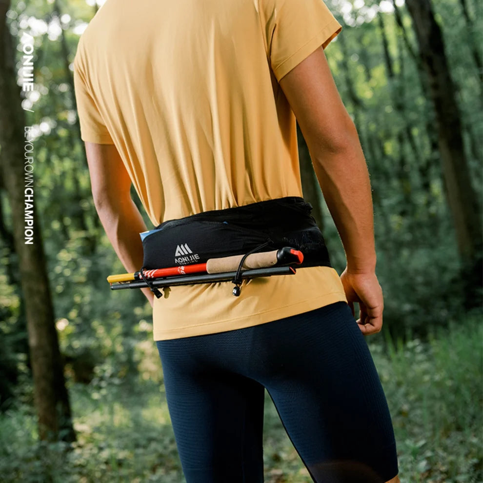 AONIJIE 360° Storage Waist Pack w/ 500ml Water Bottle -W8141