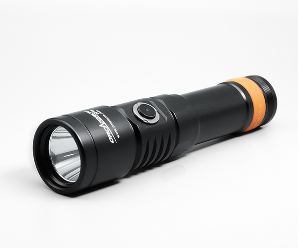 OrcaTorch D710 Dive Light Black 3000L