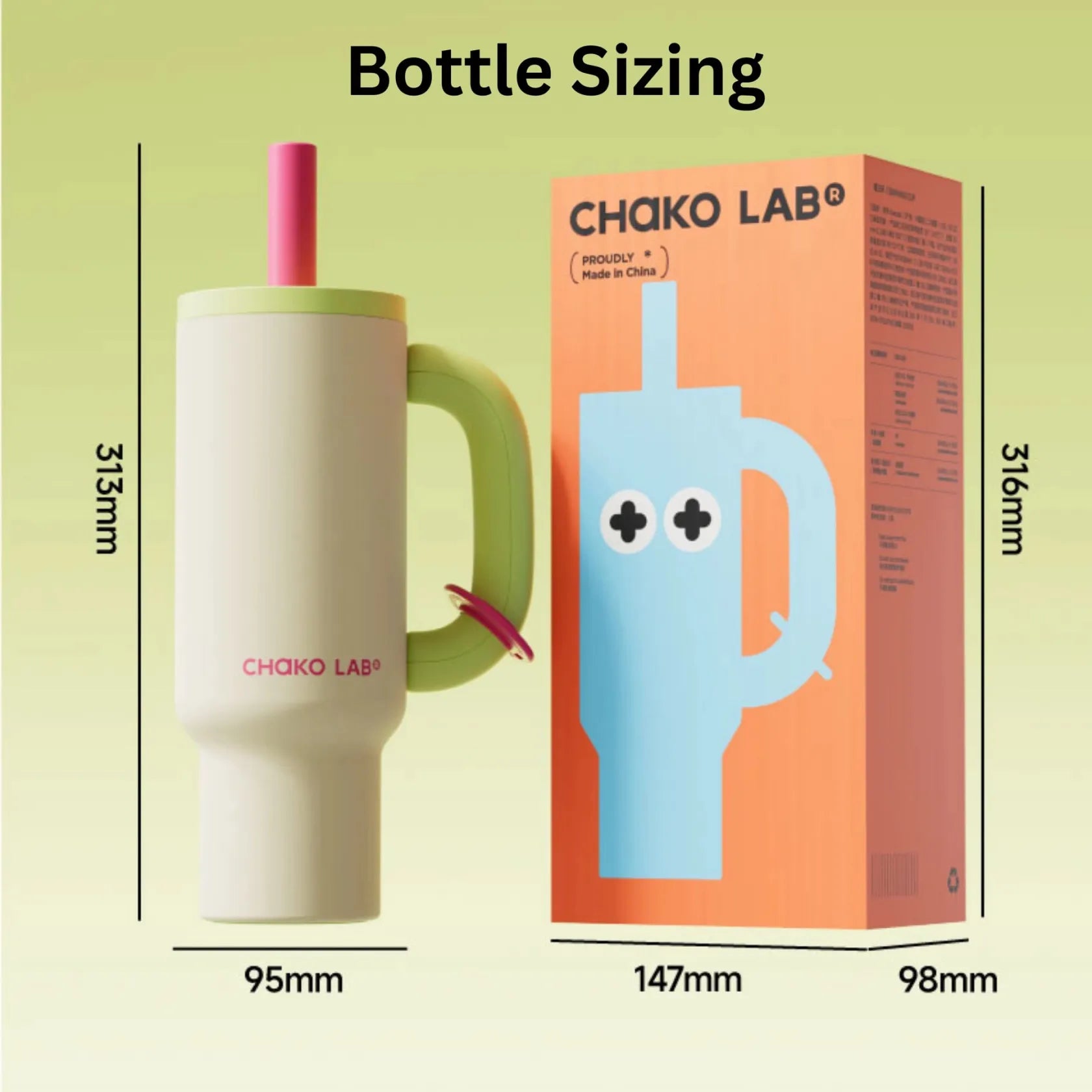 CHAKO LAB BAWANG Tumbler Ceramic Coating 1.05L