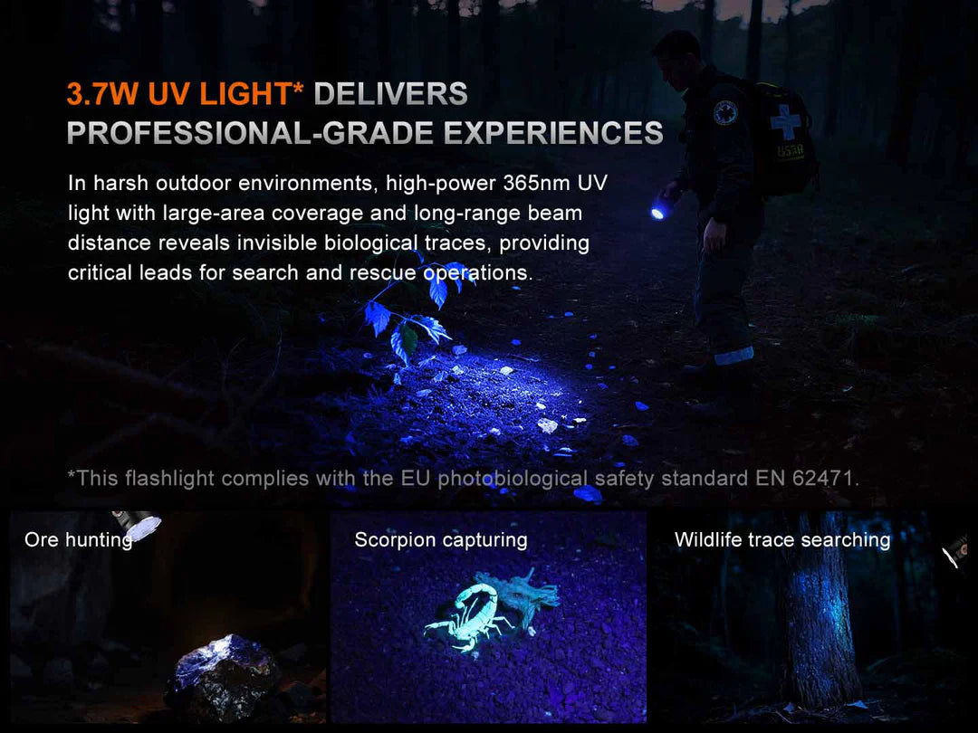 Fenix LR35R PRO Super Bright Searching Flashlight 10000 Lumens