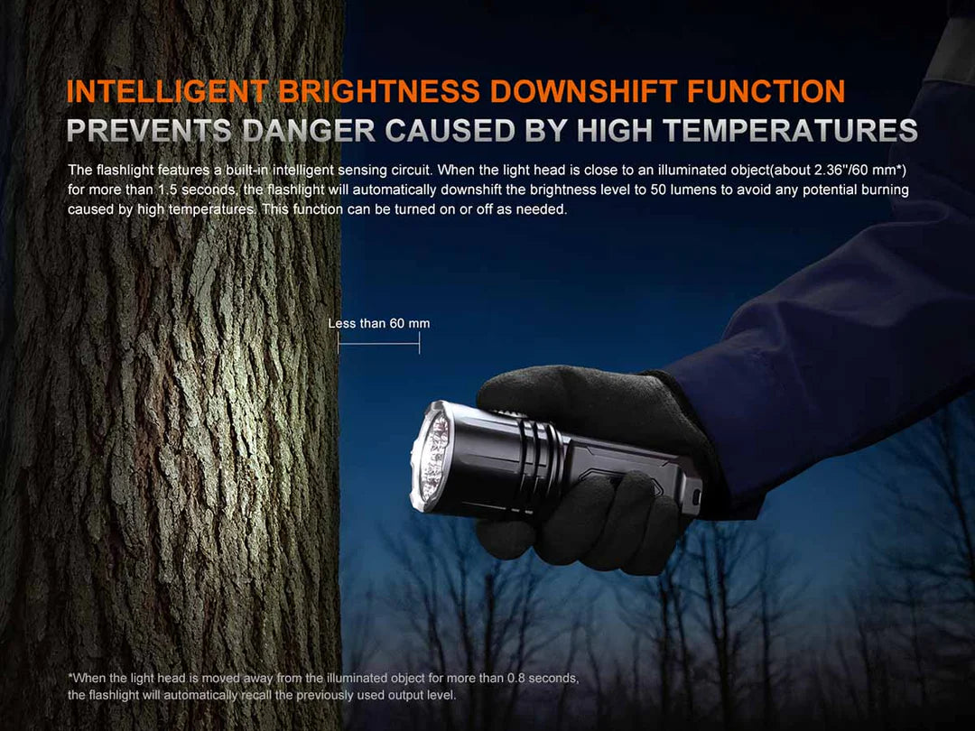 Fenix LR35R PRO Super Bright Searching Flashlight 10000 Lumens