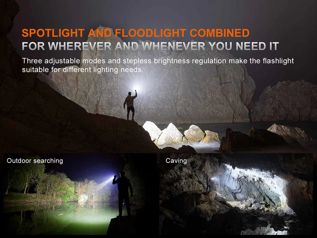 Fenix LR35R PRO Super Bright Searching Flashlight 10000 Lumens