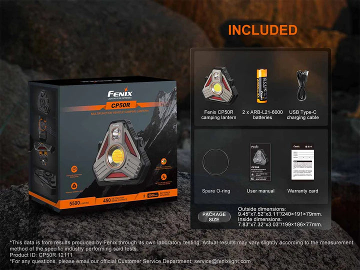 Fenix CP50R Professional Work Lantern 5500 Lumens
