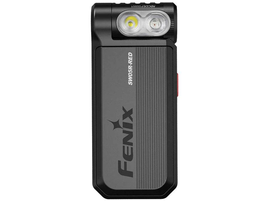 Fenix SW05R-RED Clip On Flashlight 150 Lumens
