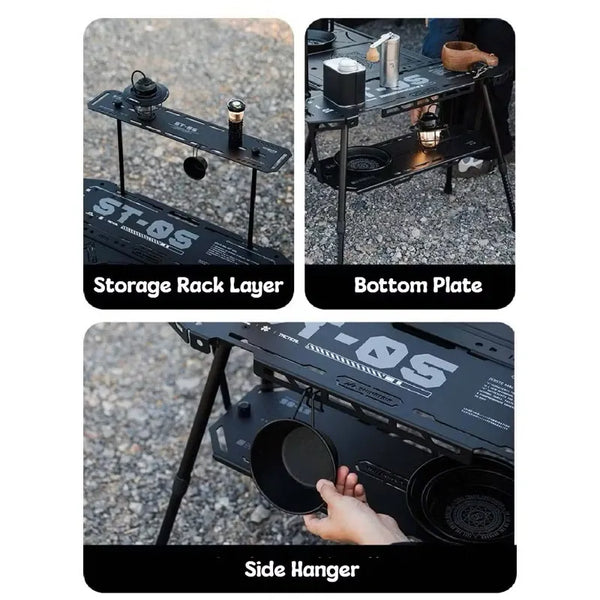 ShineTrip ST-05 Series Tactical Skateboard Table