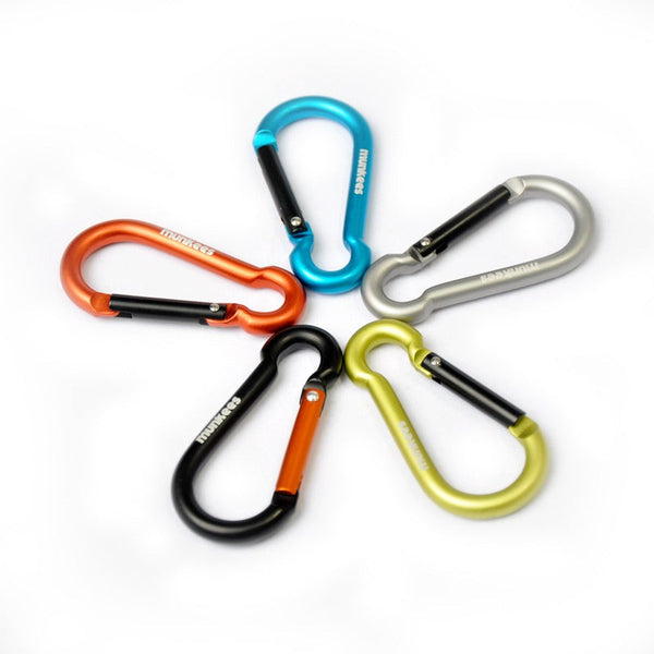 Munkees 2-Piece 5x50 mm Carabiner
