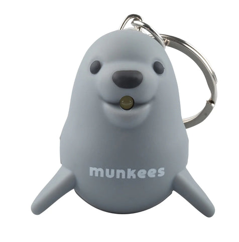 Munkees Sea Lion Keychain Led with Sound