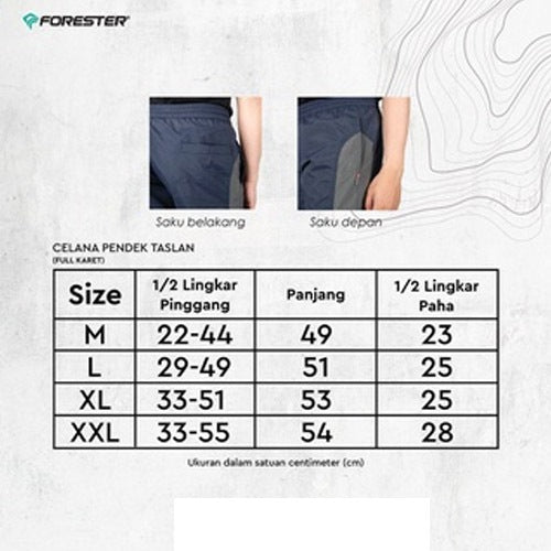 Forester CLF 08403 Kansai Short Pants