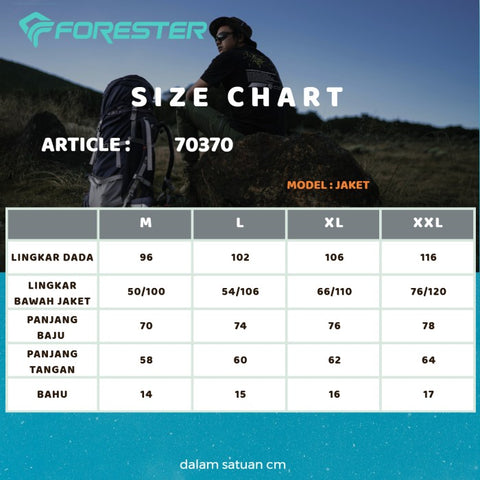 Forester 70370 Running Jacket