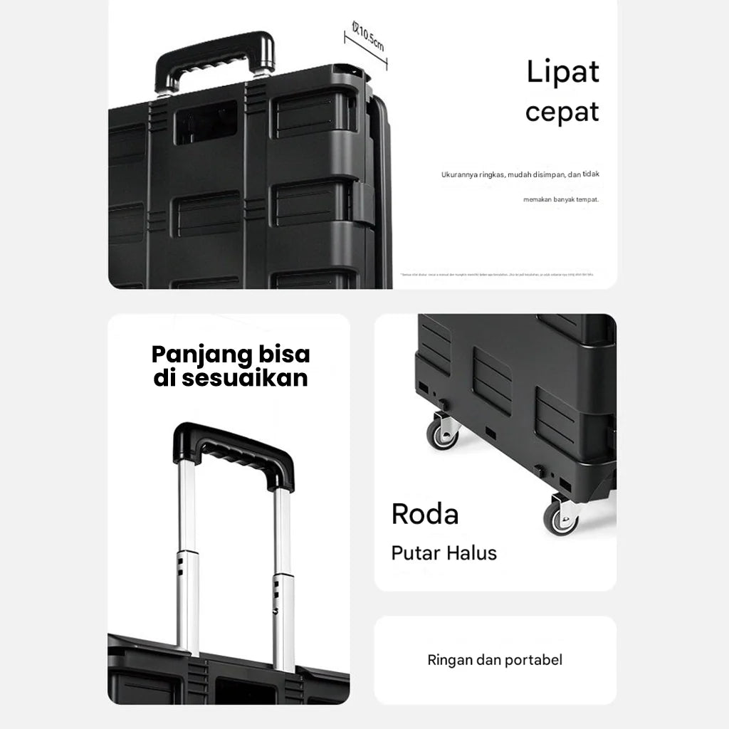 Blackdog Star X-Rod Folding Storage Cart