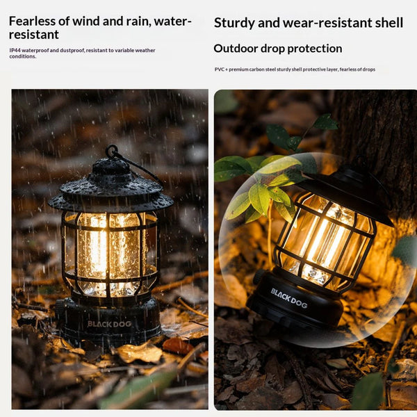 Blackdog Candle Breath Retro Camping Light
