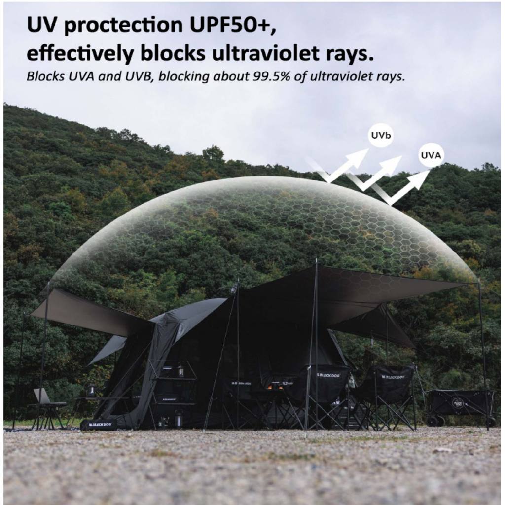 Blackdog Shan Ting 6.8 Quick Opening Tent w/ Extended Canopy