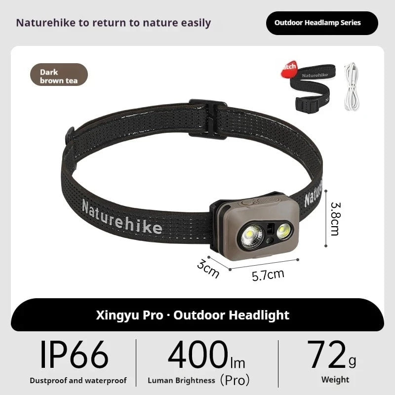 Naturehike Xingyu Pro-Outdoor Headlamp 400 Lumens