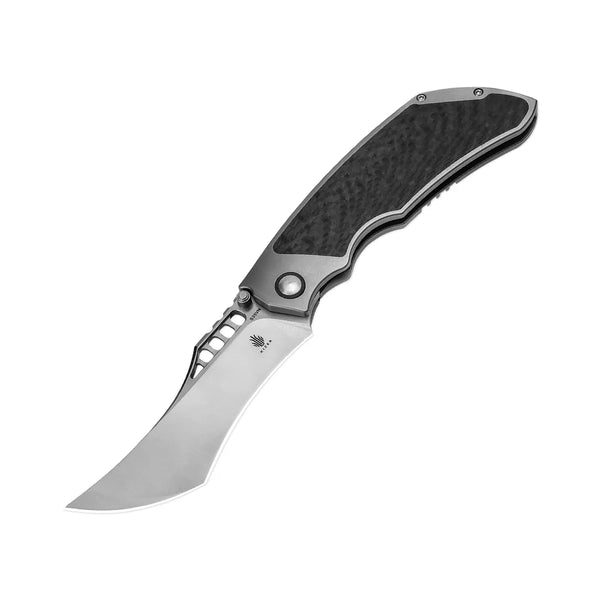 KIZER Huntsmen S35VN Blade Titanium/Carbon Fiber Handle 3.8