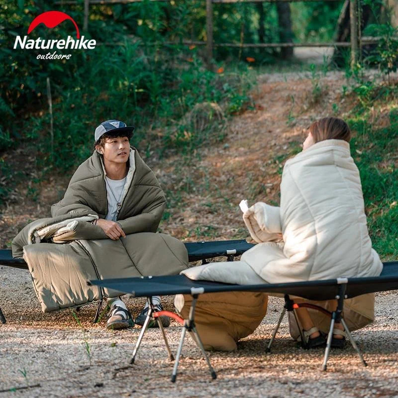 Naturehike LD150 Flexible Envelope Cotton Sleeping Bag w/ Hood