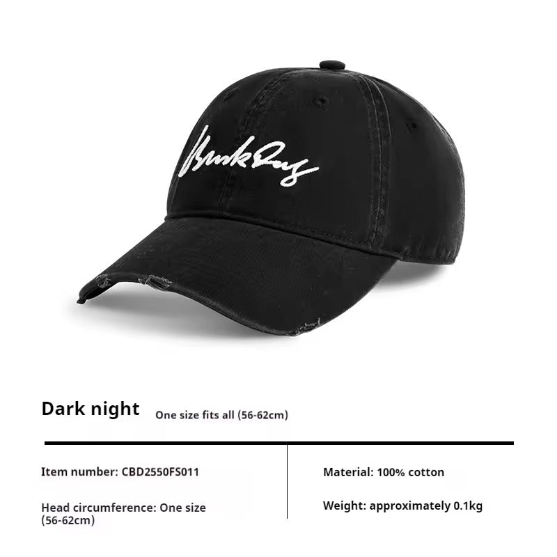 Blackdog Edgy Embroidered Baseball Cap