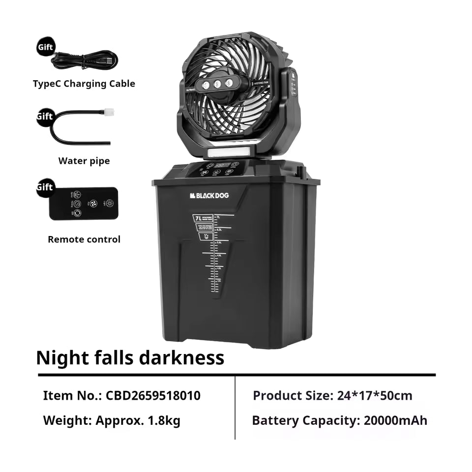 Blackdog Strike Pro Outdoor Camping Fan