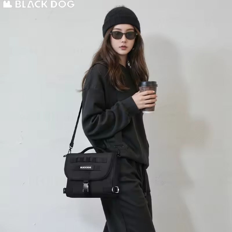 Blackdog Black Legend Message Bag