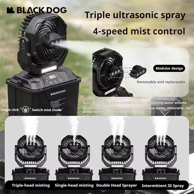 Blackdog Strike Pro Outdoor Camping Fan