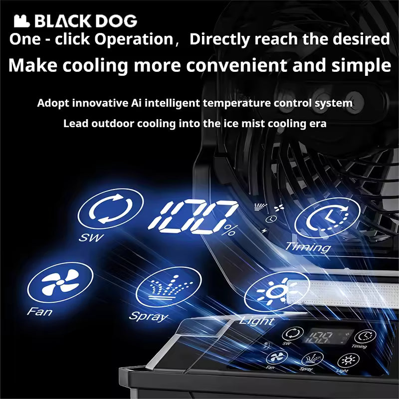 Blackdog Strike Pro Outdoor Camping Fan