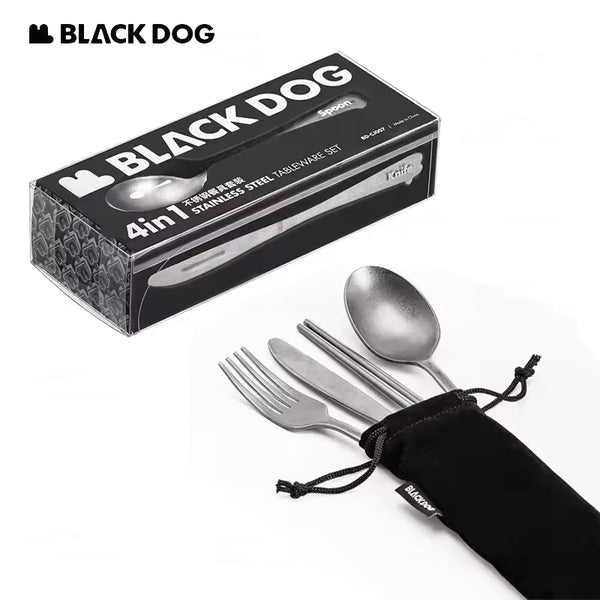 Blackdog Vintage Stainless Steel Tableware Set