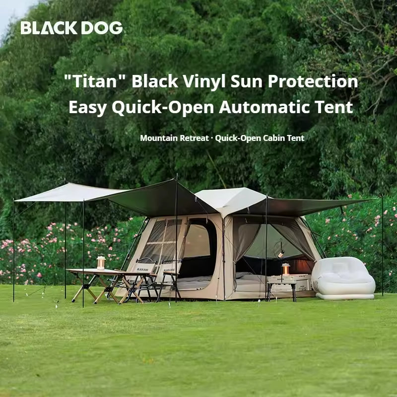 Blackdog Mount Holiday 5.5 Quick-Opening Cabin Tent