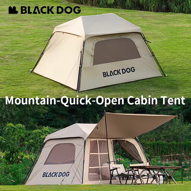 Blackdog Mount Holiday 5.5 Quick-Opening Cabin Tent