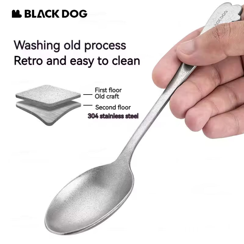 Blackdog Vintage Stainless Steel Tableware Set