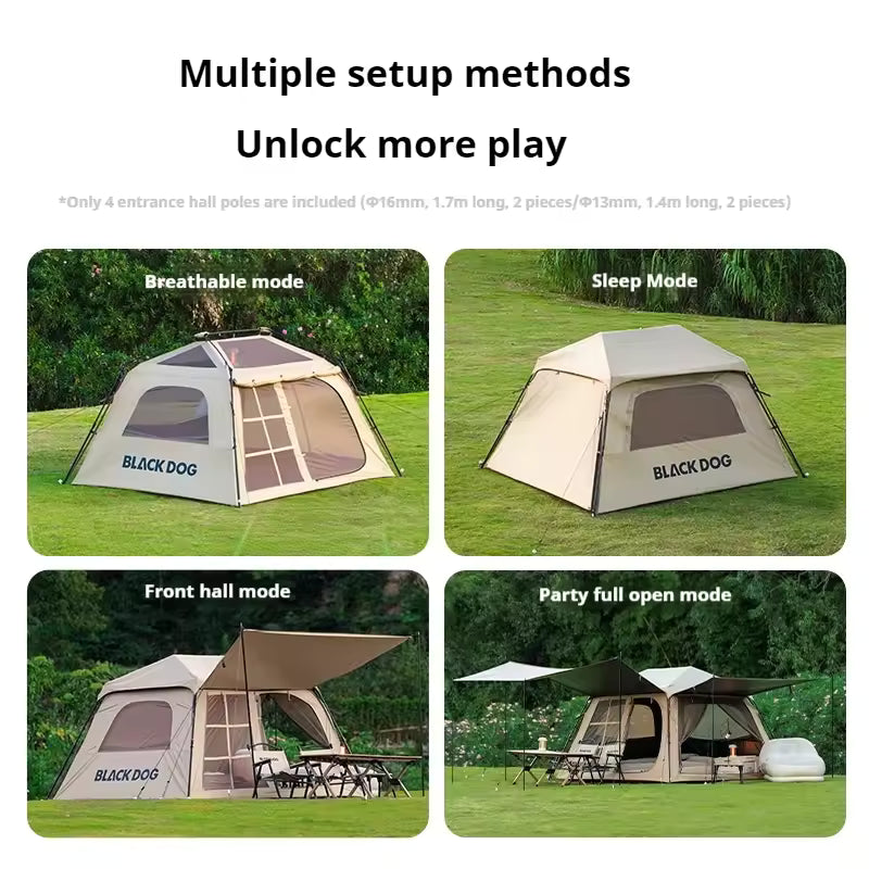Blackdog Mount Holiday 5.5 Quick-Opening Cabin Tent