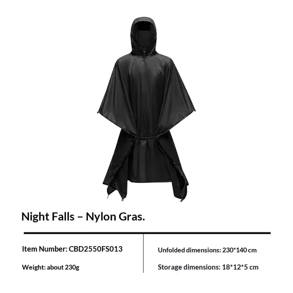 Blackdog Explorer 3-in-1 Tactical Raincoat