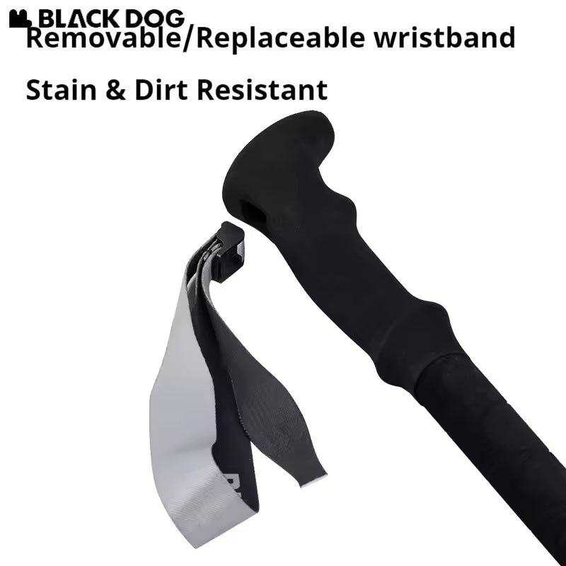 Blackdog Guangyi 3ES Carbon Telescopic Trekking Pole