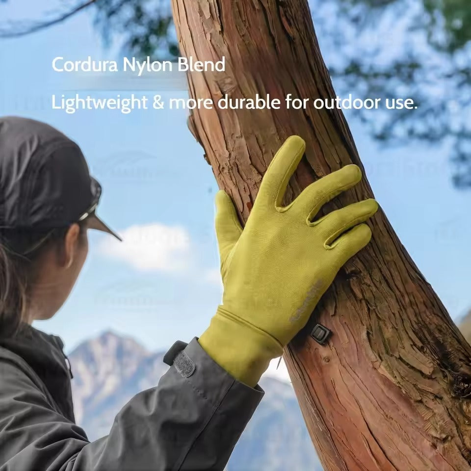 Naturehike Merino Wool Outdoor Gloves – Black