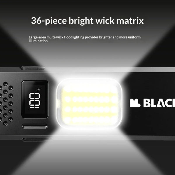 Blackdog Lithography Dual Source Portable Flashlight